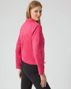 New Velourslederimitat-Jacke Jacken & Mäntel