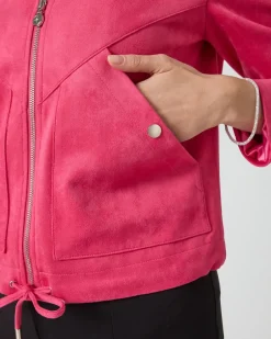 New Velourslederimitat-Jacke Jacken & Mäntel