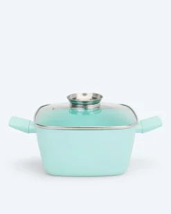 New Viereckpfanne mit Aromadeckel Töpfe & Pfannen