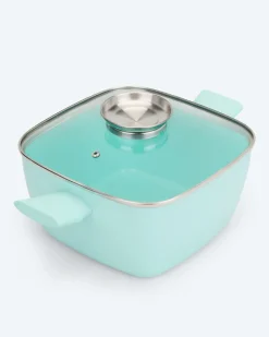 New Viereckpfanne mit Aromadeckel Töpfe & Pfannen