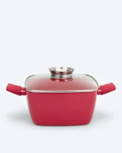 New Viereckpfanne mit Aromadeckel Töpfe & Pfannen