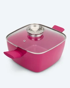 New Viereckpfanne mit Aromadeckel Töpfe & Pfannen