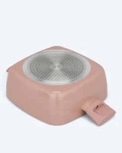 Online Viereckpfanne mit Glasdeckel Töpfe & Pfannen