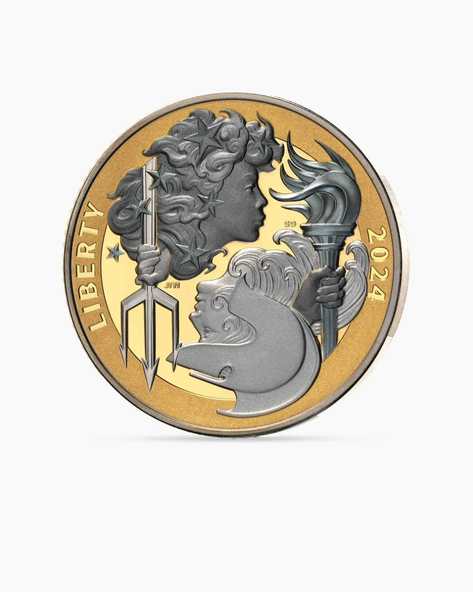 Discount Wall Street Coll. Liberty & Britannia, 4tlg. Münzen