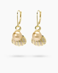 Best Wechselohrhänger MK-Perle 9 mm & Zirkonia Ohrringe