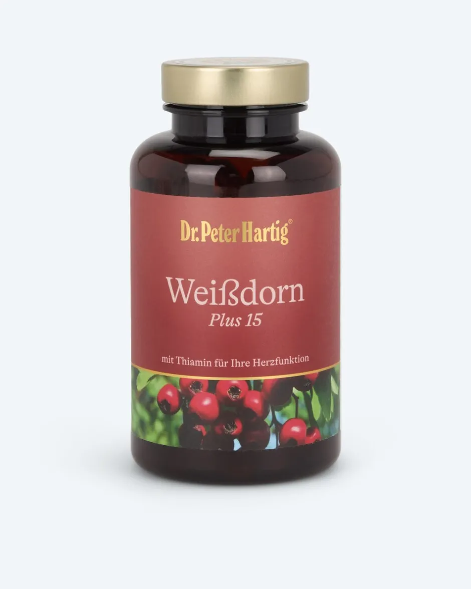 Sale Weißdorn Plus 15, 120 Kps. Nahrungsergänzung