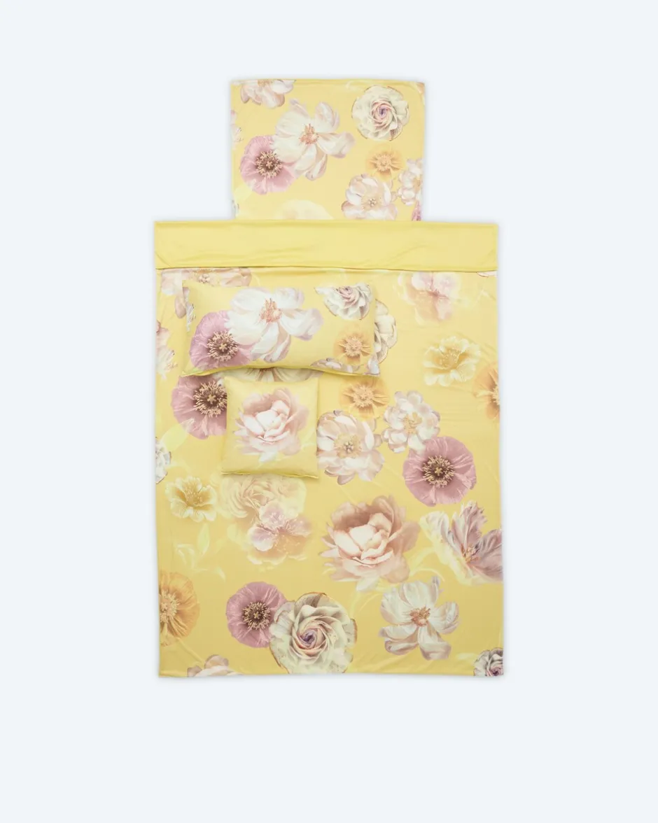 Discount Wendebettwäsche "Edelrose", 4tlg. Heimtextilien