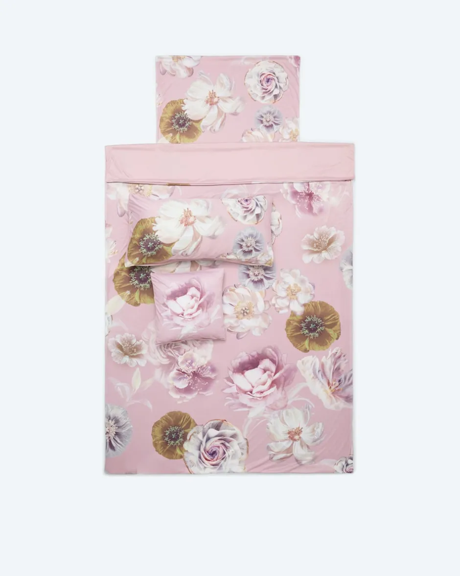 Discount Wendebettwäsche "Edelrose", 4tlg. Heimtextilien