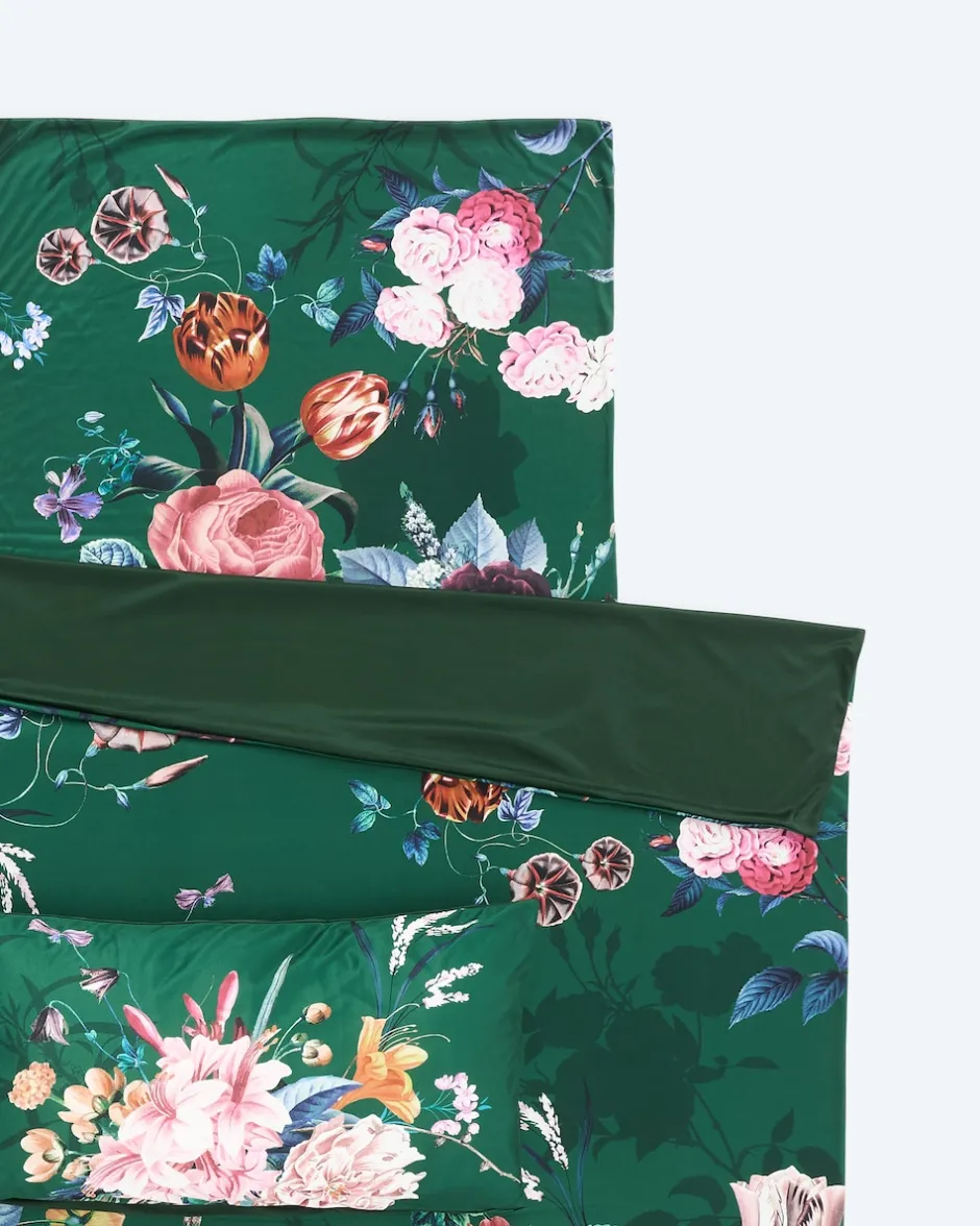 New Wendebettwäsche "Englische Rose", 3tlg. Heimtextilien