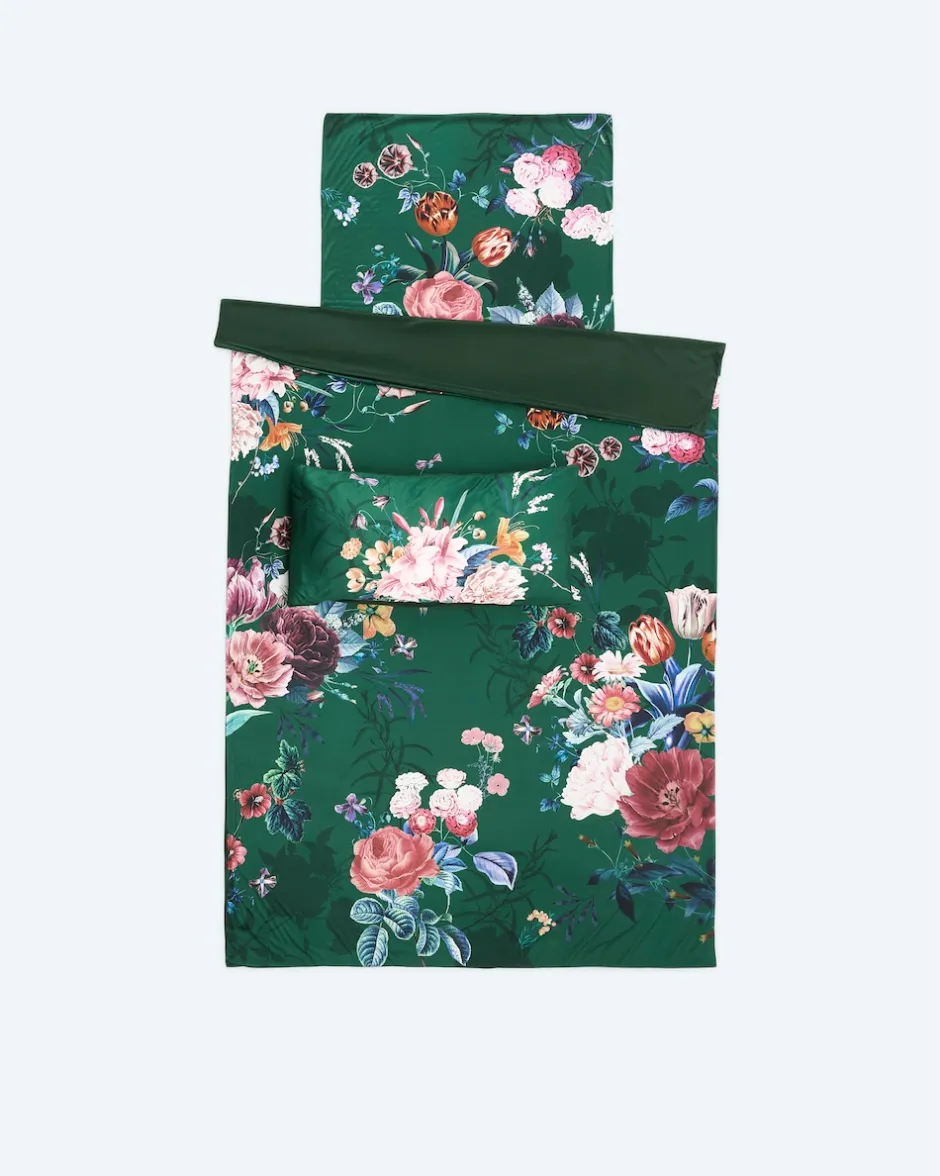 New Wendebettwäsche "Englische Rose", 3tlg. Heimtextilien