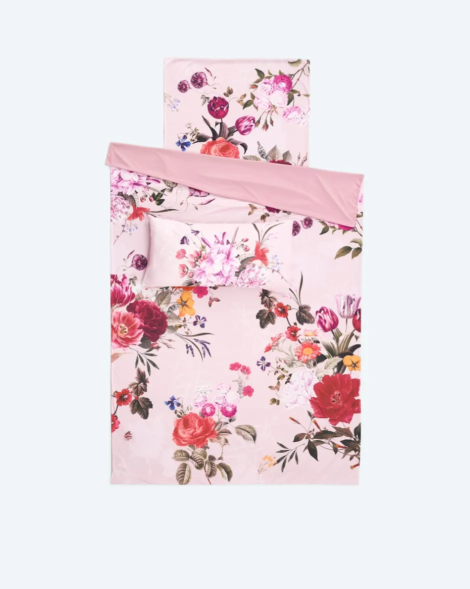 New Wendebettwäsche "Englische Rose", 3tlg. Heimtextilien
