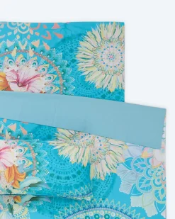 Clearance Wendebettwäsche "Hibiskus", 3tlg. Heimtextilien