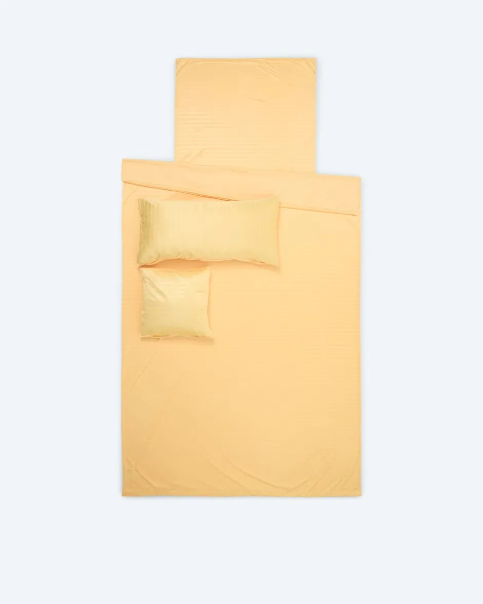 Outlet Wendebettwäsche mit Glanzstreifen, 4tlg. Heimtextilien