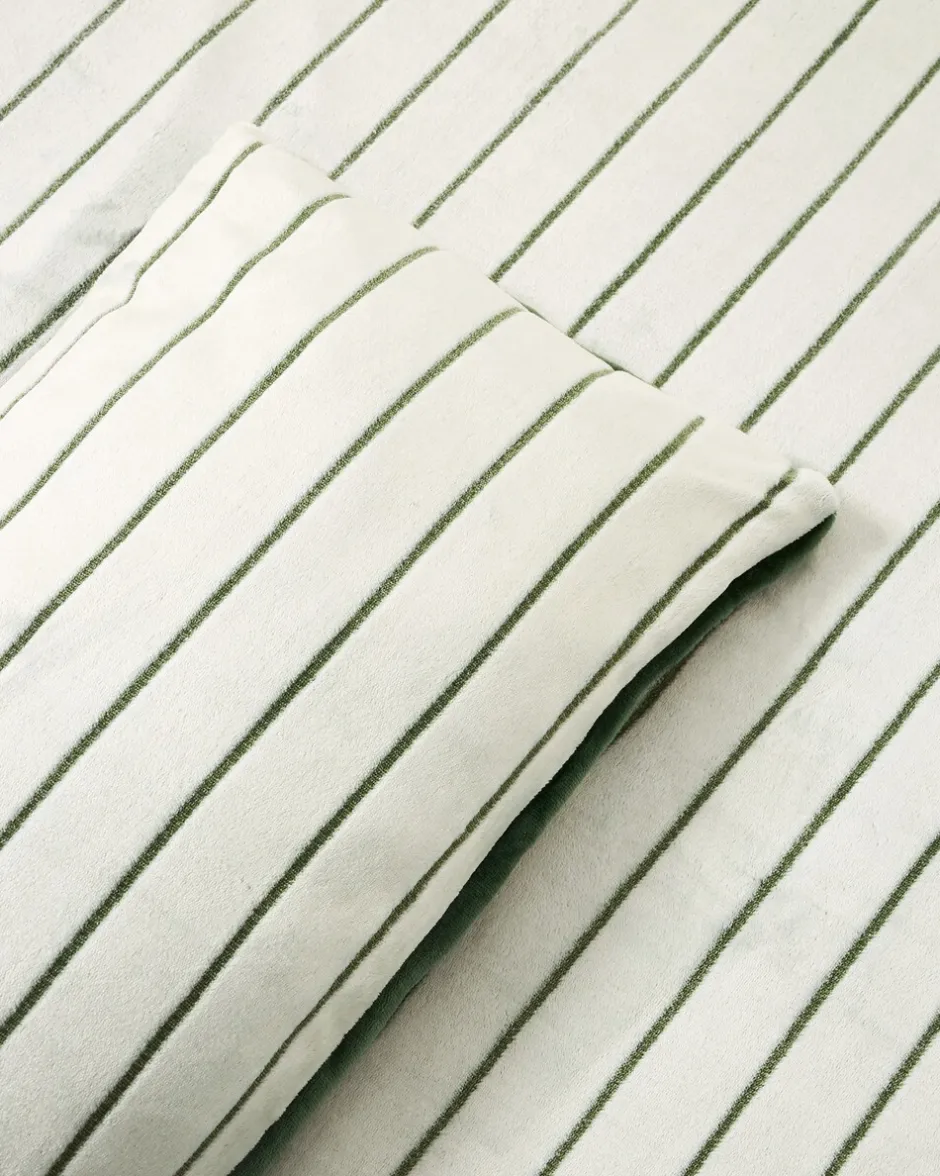 Best Wendebettwäsche "Nadelstreifen", 3tlg. Heimtextilien