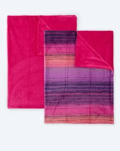 Clearance Wendedecke XXL "Streifen/Uni", 2er-Set Heimtextilien