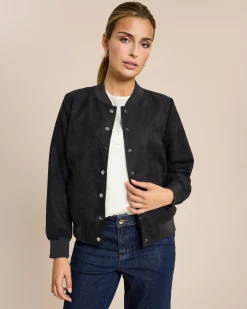 Wendejacke aus Veloursimitat und Satin Jacken & Mäntel