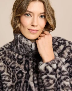 Outlet Wendejacke Leder/Pelzimitat Jacken & Mäntel