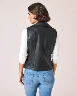 New Weste aus Lederimitat Jacken & Mäntel