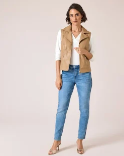 New Weste aus Lederimitat Jacken & Mäntel