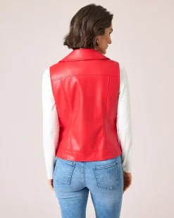 New Weste aus Lederimitat Jacken & Mäntel