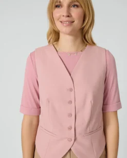 Online Weste mit figurformenden Abnähern Jacken & Mäntel