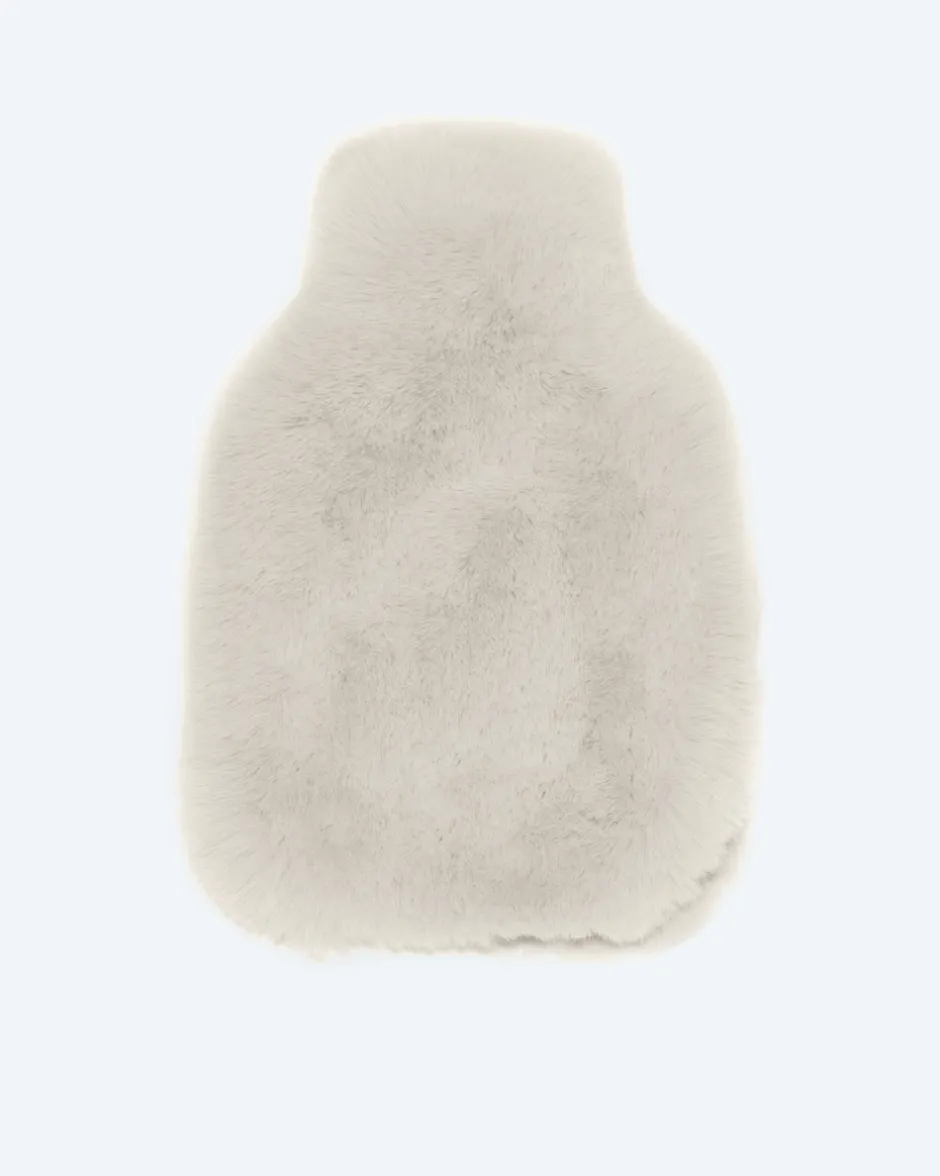 Outlet Wärmeflasche Kaninchenfell-Optik "Luxus" Heimtextilien