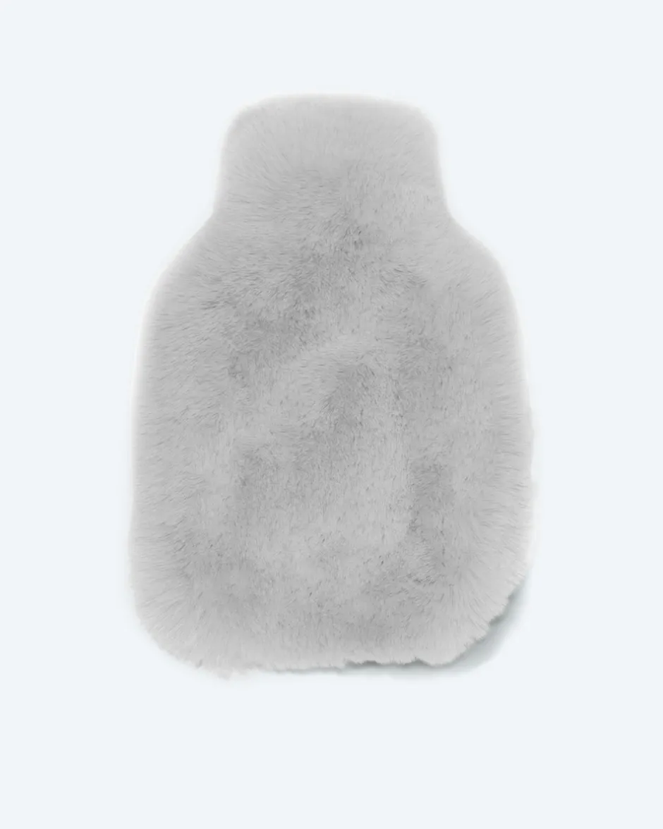 Outlet Wärmeflasche Kaninchenfell-Optik "Luxus" Heimtextilien