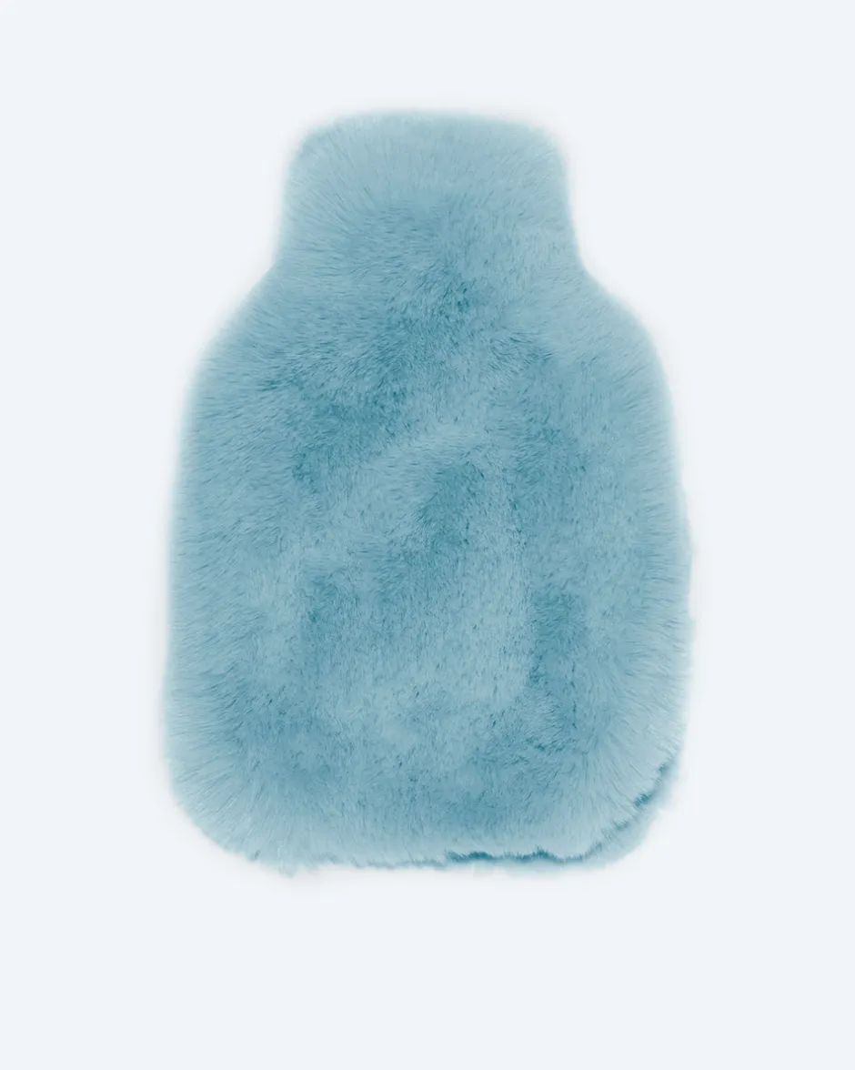 Outlet Wärmeflasche Kaninchenfell-Optik "Luxus" Heimtextilien