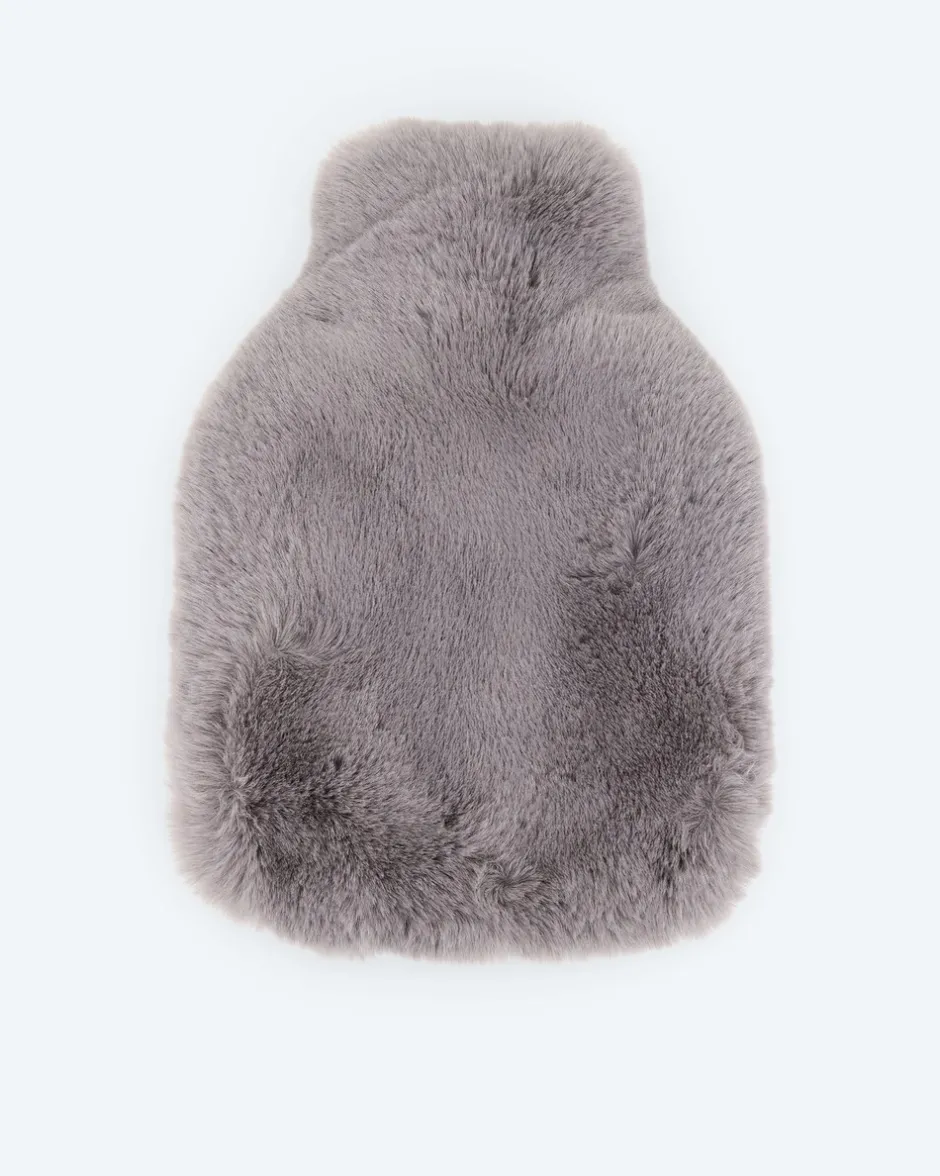 Outlet Wärmflasche "Britt" in Kaninchenfell-Optik Heimtextilien