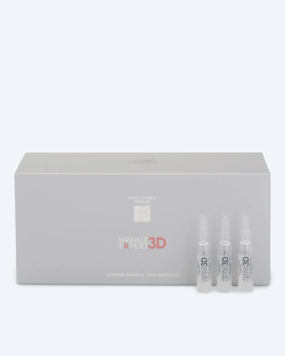 Hot 2x Beate Johnen Wrinkle Expert 3D Wrinkle Stop Ampoules 28 ml Gesichtspflege