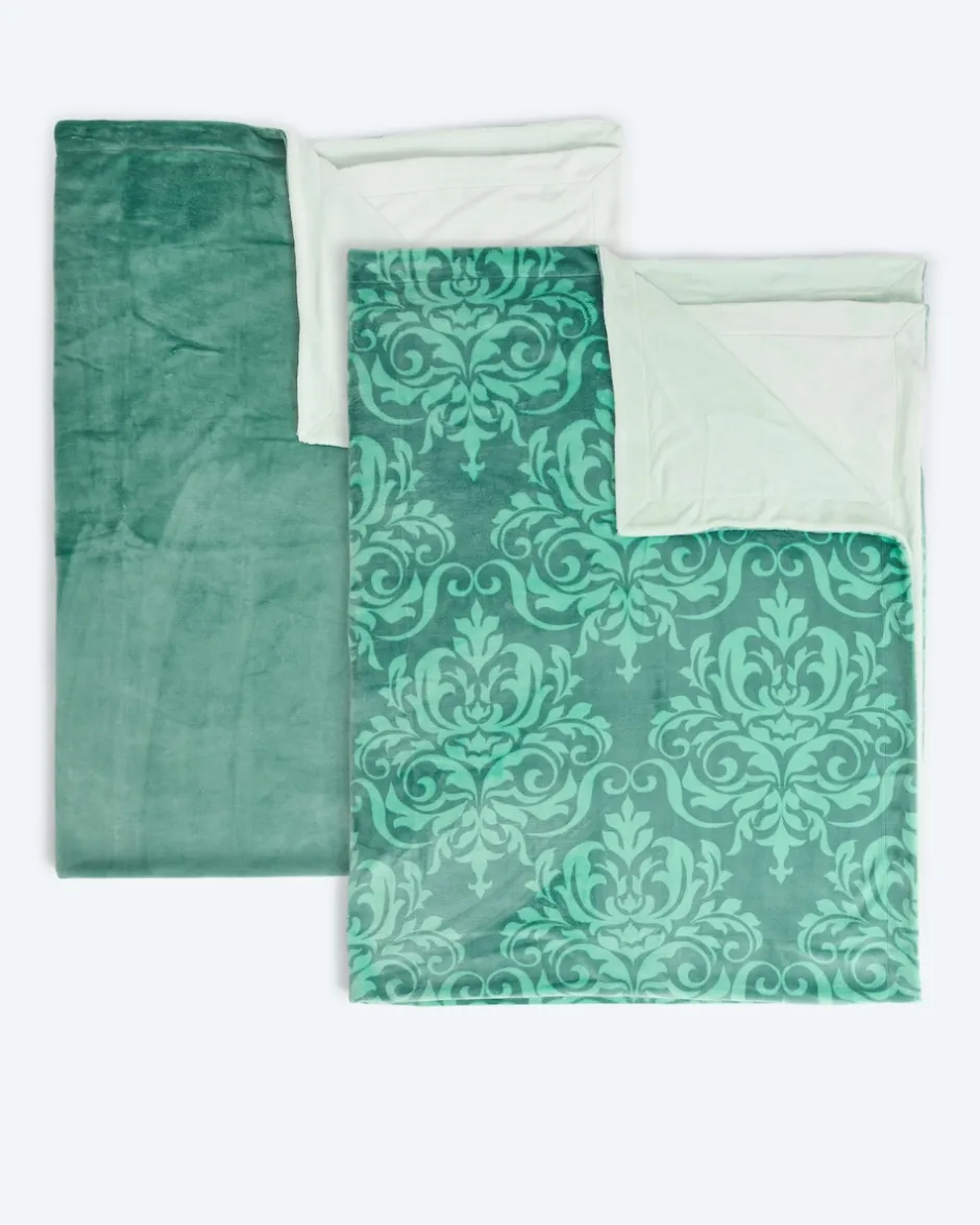 XXL Wendedecke "Ylvie", 2 Stück Heimtextilien