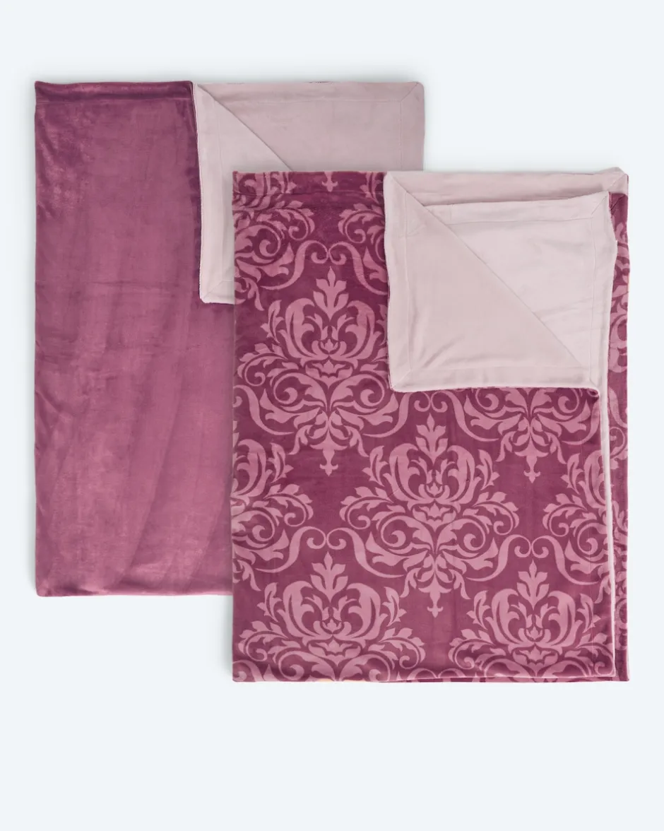 XXL Wendedecke "Ylvie", 2 Stück Heimtextilien