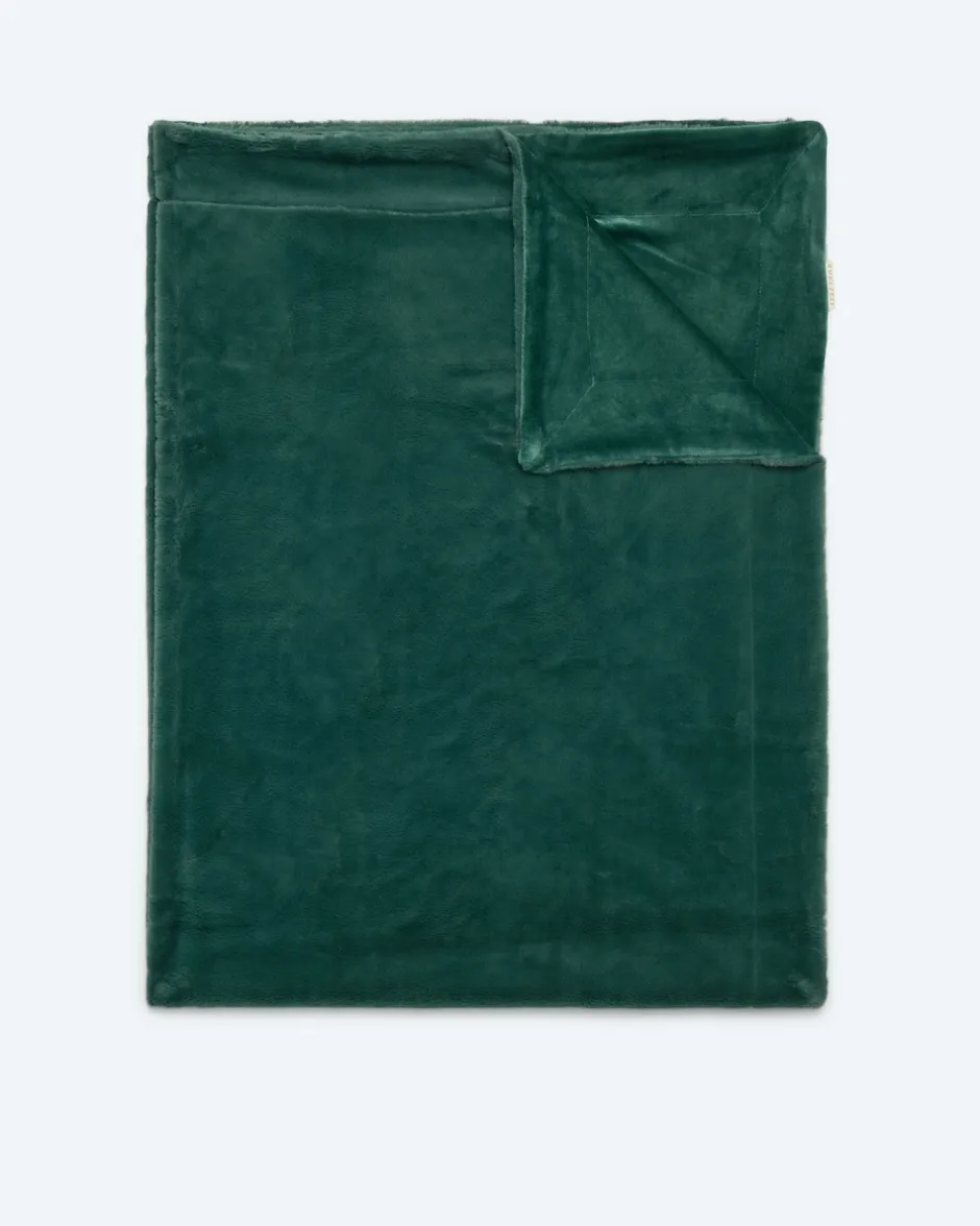 XXL-Wendedecke "Ivo" in Kaninchenfell-Optik, 1 od. 2tlg. Heimtextilien