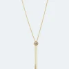 Outlet Y-Collier mit Zirkonia Halsketten & Colliers