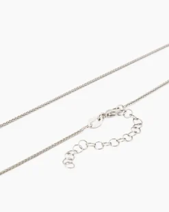 Sale Zopfkette + Brillantanhänger 0,50 ct Halsketten & Colliers