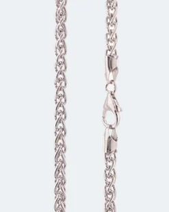 Online Zopfkette aus Silber Halsketten & Colliers