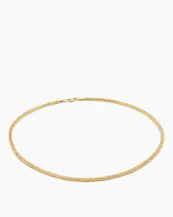 Zopfkette in Gold 585 Halsketten & Colliers